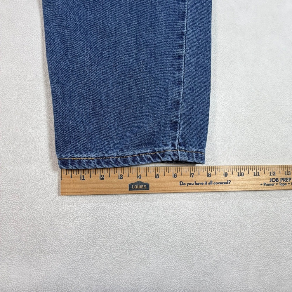 Vintage Levis 550 Relaxed Fit Jeans Mens 34x30 Fits 32 Blue Denim Tapered Retro - Picture 7 of 10